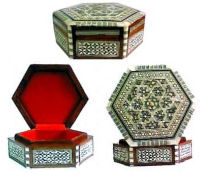 Hexagon Shape M.Pearl Box