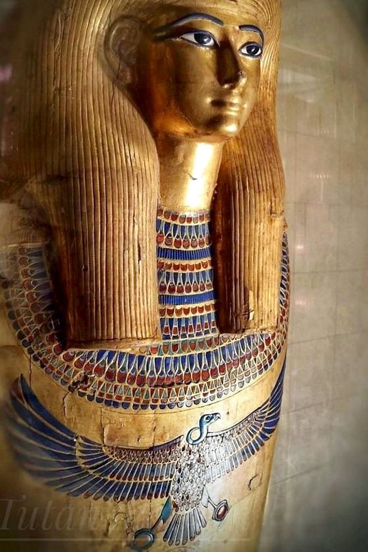 Coffin of Yuya Tutankhamun grand parents