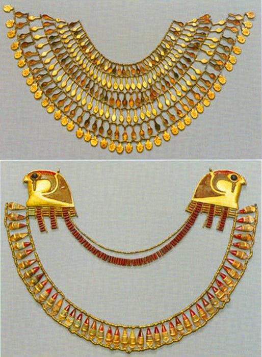 Egyptian Necklaces - Queen Hatshepsut's Dynasty
