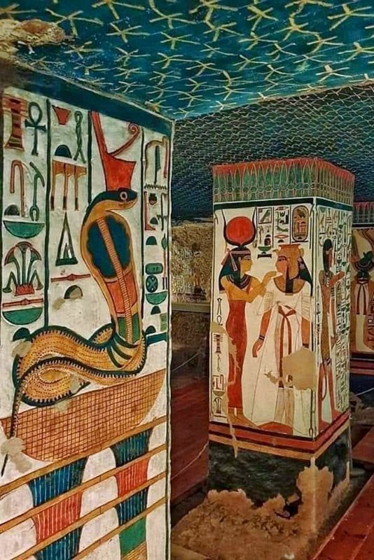 Inside the Tomb of Queen Nefertari