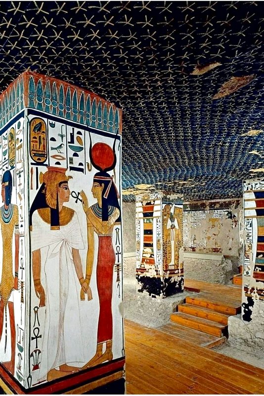 Tomb of Queen Nefertari, Valley of the Queens, QV66, Luxor, Egypt_