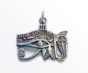 Egyptian Silver Jewelry, Pendants, Cartouche