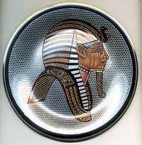 Tout Ankh Amun "profile" plate