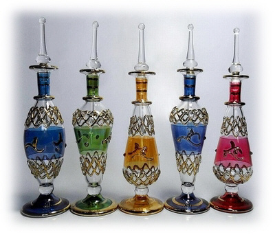 Egyptian Perfume Bottles Arabisk Style