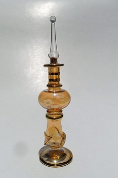 Egyptian handmade perfume bottles - fine pyrex glass - GE25