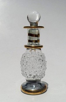 Egyptian handmade perfume bottles - fine pyrex glass - GE27