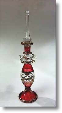 Egyptian handmade perfume bottles - fine pyrex glass - MT14