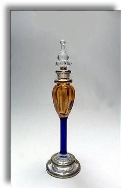 Egyptian handmade perfume bottles - fine pyrex glass - MT24