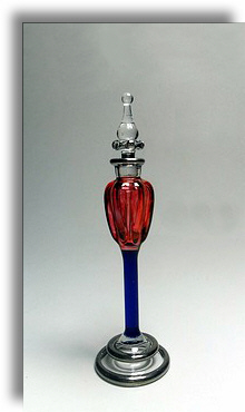 Egyptian handmade perfume bottles - fine pyrex glass - MT26