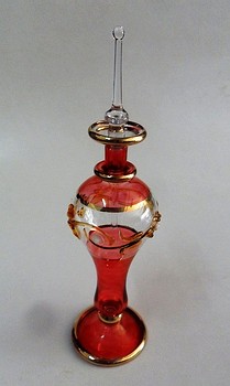 Egyptian handmade perfume bottles - fine pyrex glass - MTZ 4