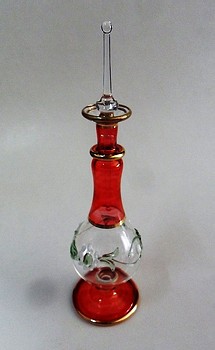 Egyptian handmade perfume bottles - fine pyrex glass - MTZ 5