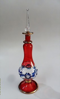 Egyptian handmade perfume bottles - fine pyrex glass - MTZ 7