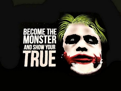 The Joker 2 Black Velvet Painting