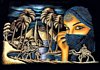 Ancient Egypt Goddess Bastet, Bast, Cat Goddess
