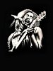 Bob Marley Black Velvet Painting