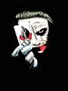 The Jocker Black Velvet Painting