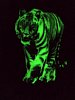 Tiger Black Velvet Painting