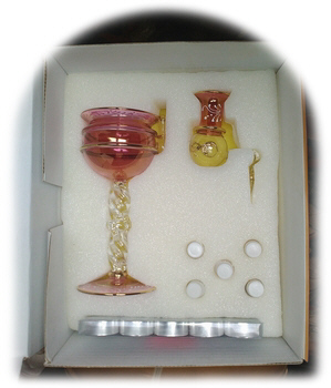 Diffuser Box Containing 1 Diffuser, 10 Tea Light Candles and 5 Scented Oil Bottles. (Packaging Example)