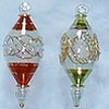 Egyptian Christmas Ornaments - Egyptian Hand made - Pyrex Glass