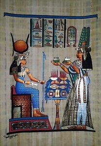 Nefertari, Hathor Papyrus Painting