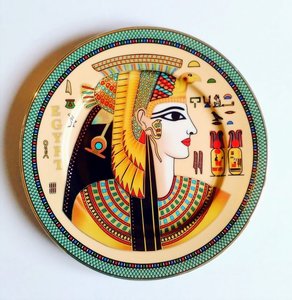 Egyptian Porcelain Plate