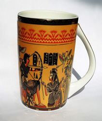 Egyptian Porcelain Mug  PORM02