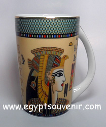 Egyptian Porcelain Mug  PORM04