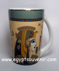 Egyptian Porcelain Mug PORM04