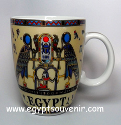 Egyptian Porcelain Mug PORM07