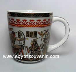 Egyptian Porcelain Mug PORM24