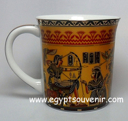 Egyptian Porcelain Mug PORM31