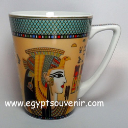 Egyptian Porcelain Mug  PORM09