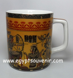 Egyptian Porcelain Mug PORM37
