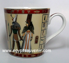 Egyptian Porcelain Mug PORM22
