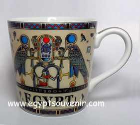 Egyptian Porcelain Mug  PORM23