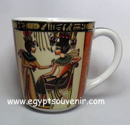 Egyptian Porcelain Mug PORM26