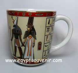 Egyptian Porcelain Mug PORM27
