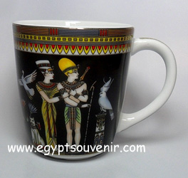 Egyptian Porcelain Mug PORM28