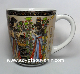 Egyptian Porcelain Mug PORM29