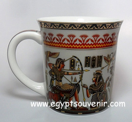 Egyptian Porcelain Mug PORM32