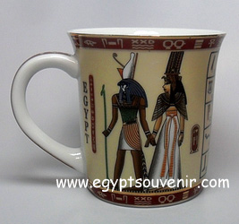 Egyptian Porcelain Mug PORM34