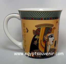 Egyptian Porcelain Mug PORM35