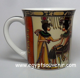 Egyptian Porcelain Mug PORM36