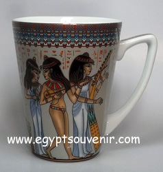 Egyptian Porcelain Mug  PORM10