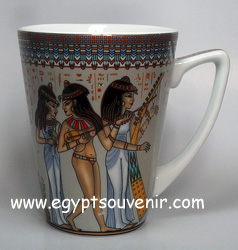 Egyptian Porcelain Mug PORM10