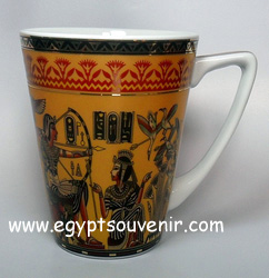 Egyptian Porcelain Mug PORM11