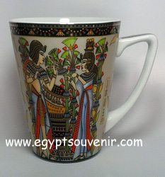 Egyptian Porcelain Mug PORM13