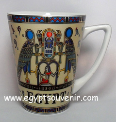 Egyptian Porcelain Mug PORM14