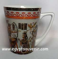 Egyptian Porcelain Mug  PORM15