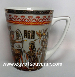 Egyptian Porcelain Mug PORM15